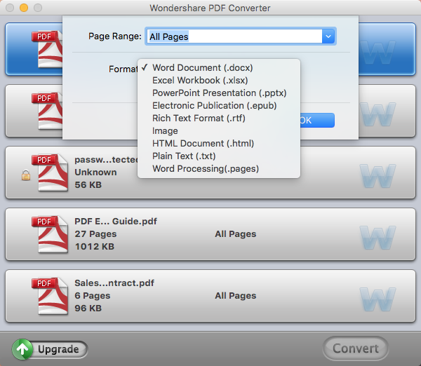 Converting files for mac